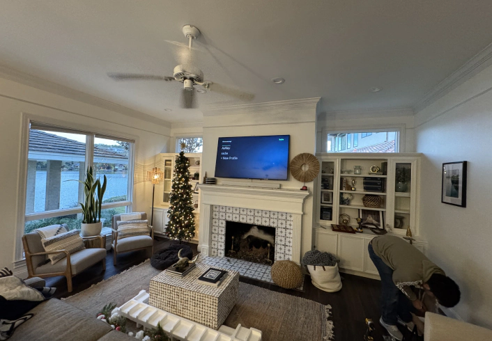 Fan and Lighting Installation 2